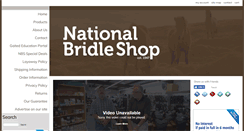 Desktop Screenshot of nationalbridle.com
